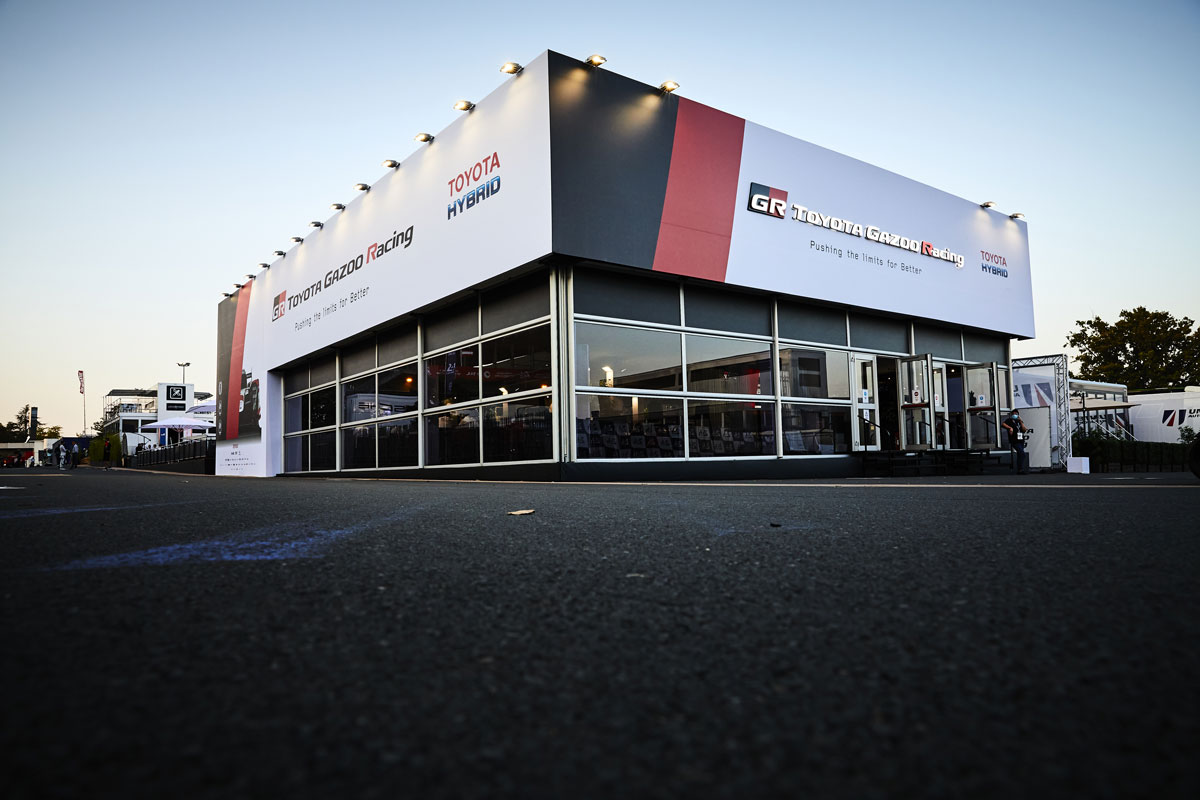 Motorsport home and motohome on tracks for sports teams, based in Le Mans